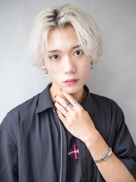 エイト メン 渋谷店(EIGHT MEN) メンズ/センターパート/ブリーチ/渋谷駅