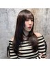 【河崎限定/透明感＆艶カラー】カット＋カラー￥10900 ☆28%オフ