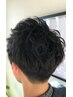 【メンズ限定】メンズカット＋ニュアンスパーマ 