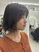 プレジールバイラファブリック(PLAISIR by LA FABRIQUE)&nbsp;ボブゆるパーマ【新村/PLAISIR/草加】