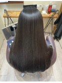 髪質改善ストレート