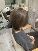 グレージュカラー^_^ダブルカラー!