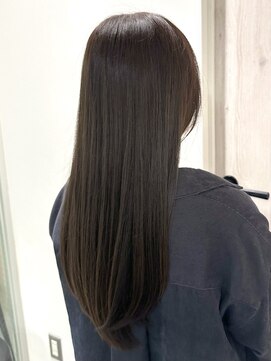 アントワープトーキョー(antwerp TOKYO) ★30代40代★赤みのないオリーブグレージュカラー髪質改善カラー