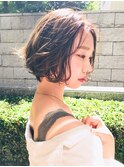 ナチュラルボブ×大人ショートボブ×ウェーブ 20代30代