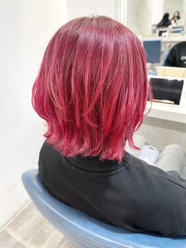 ウーロス(uros.) ピンクレッド☆ハイトーン