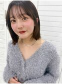 切りっぱなしボブ/外ハネアレンジ/Minori