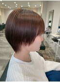 ショート/オレンジブラウン