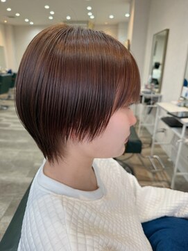 クラネ(CLANE.) ショート/オレンジブラウン