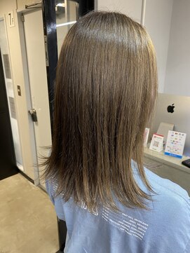 エトラ 渋谷店(etora) 前髪 外ハネボブ ワイドバング イメチェン 美髪"