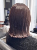 ソヨン 栄2号店(SOYON)&nbsp;スモーキーモーヴ×切りっぱなしボブ