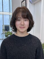 アルティファータ(artifata)&nbsp;ボブパーマ パーマヘア パーマスタイル 前髪パーマ