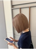 くびれヘア/アプリコットオレンジ/夏のヘアアレンジ/栄矢場