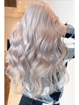 ラグーン(LAGOON) ホワイトミルクティーベージュ/バレイヤージュ/ケアブリーチ