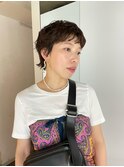 ショートウルフパーマ　《木村　茉那美》