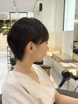 ルディー バイ ヘアーポケット(rudii by HAIR POCKET) 耳にかけてもかわいいマッシュショート◯