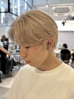 ゼスト パーク(ZEST PARK)&nbsp;ホワイトベージュ　ブロンド　メンズカラー