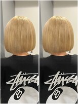 ローリン(Rolling)&nbsp;【KOBA】 10代20代/ボブ/ホワイトミルクティー/天神大名