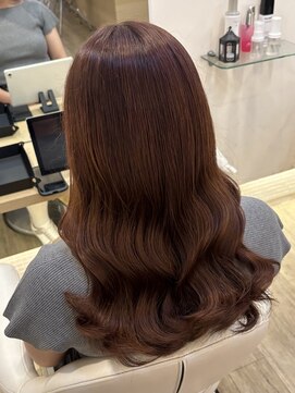 アコレ ミリュー 南草津店(ACCOLE milieu) 春秋モテのオレンジブラウン