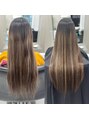 インスヘアー 明石(INCE HAIR) 縮毛矯正で寝癖が付きづらくなり、毎朝のヘアセットが楽に(^^)