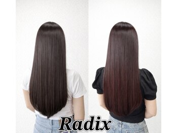Radixの写真/思わず触れたくなる艶髪へ導くストレートはRadix☆