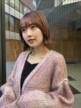 トロワ 高崎(TROIS.) 外ハネレイヤーボブ