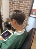 爽やかメンズショートメンズパーマメンズウェーブヘアアッシュ
