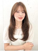 ☆フェイスレイヤー☆ロングレイヤーイメチェン韓国風