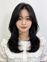 エイチ ウルフカット 大阪梅田(811)&nbsp;くるみちゃんヘアベリーショートマッシュウルフミディアムボブ