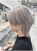 ハイトーン×透明感シルバー【かほ】