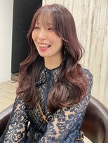 アトレ 梅田店(attrait)&nbsp;ピンクセミロング×カット&カラー&トリートメント