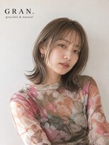 グラン 星ヶ丘(GRAN.)&nbsp;くびれやわらか外ハネミディアムスタイル