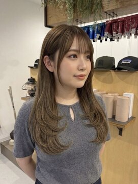 チオ(Chio) 【富山】レイヤーで作る透明感ロング
