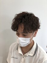 アンサ 伏見桃山店(ANSA)&nbsp;センターパート/波巻き/メンズカット/パーマ/伏見/伏見桃山