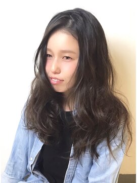 ミレニアム ニューヨーク 新所沢店(MILLENNIUM NEW YORK) ダークアッシュとフェミニンカール