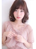 外はね無造作ミディ 【石田 貴恵】