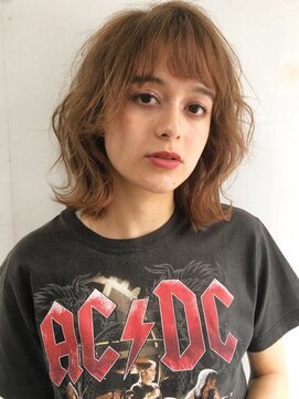 ロンド ルージュ 銀座店(Lond rouge) 【金野航希】小顔ふんわりぐびれセミディ_ひし形ボブ