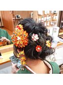 成人式ヘアセット