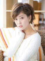 髪技空間アノン(anon)&nbsp;★髪技空間anon/一宮★コンサバ風ワンサイドショート