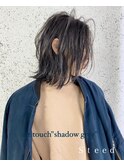 air touch"shadow grey" × Bob layer【Steed/立川】