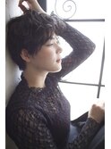 暗髪透明感ショートダークアッシュ【グランアージュ錦糸町】