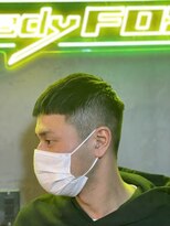 グリーディーフォックス 代々木(Greedy FOX)&nbsp;かき上げヘア/サイドパート/韓国マッシュ/フェードカット/代々木