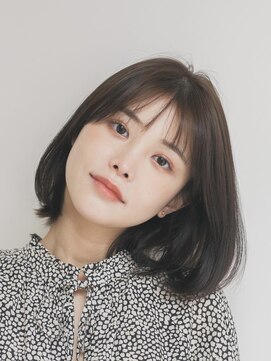 コア 銀座(COA) やわらかさ、まとまりのシースルーボブ