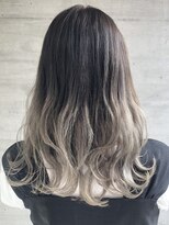 ヘアステーションフラット(HAIR STATION FLAT)&nbsp;黒髪ベースのクールグラデーション
