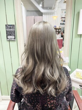 パワーオブヘアーセイカ(Power of Hair Seika) 【ダブルカラー×ミルクティーアッシュ】