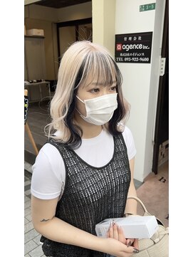 ヘアサロンラルガ 下曽根店(Hair salon Raruga) インナーカラー