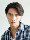 ◇ガイルヘア オールバック 韓国ヘア センターパート ウルフ