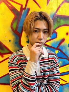 アオアクア バイ グルグル 小岩店(ao akua by GULGUL) アップバング/ツーブロックマッシュ