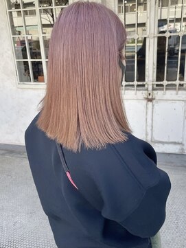 リフデザインラボビオ(riff design labo bio) ベビーピンク/ブリーチカラー/ピンクヘア