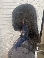 グロウトヨサキワン(GLOW TOYOSAKI ONE)&nbsp;ウルフオンインナーカラー(ブルー)