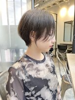 サロウィン 池袋(SALOWIN) 大人ショート × 透明感ダークグレージュ #254